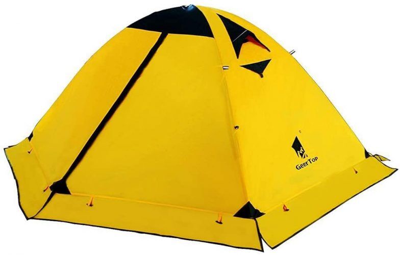 GEERTOP Toproad 2 Plus 2 person tent and footprint tarp